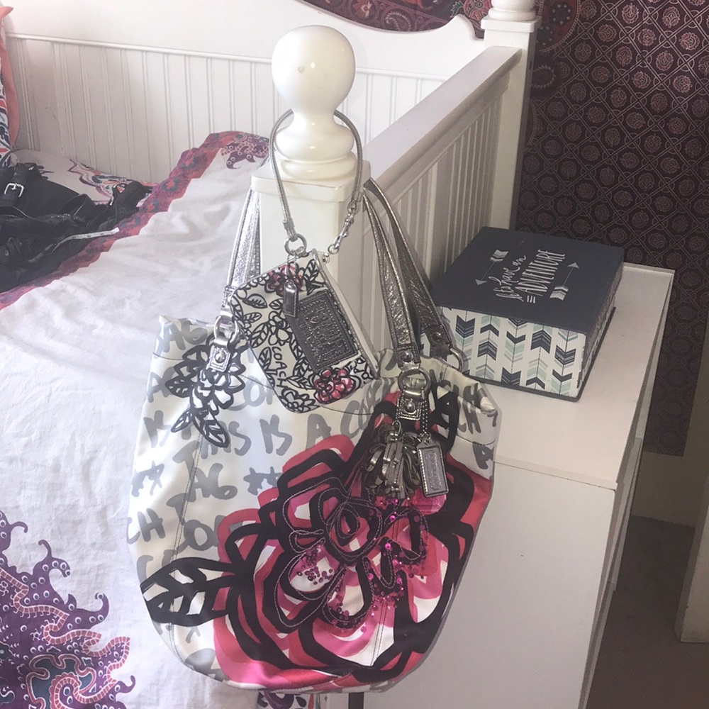 Coach bag and match wristlet